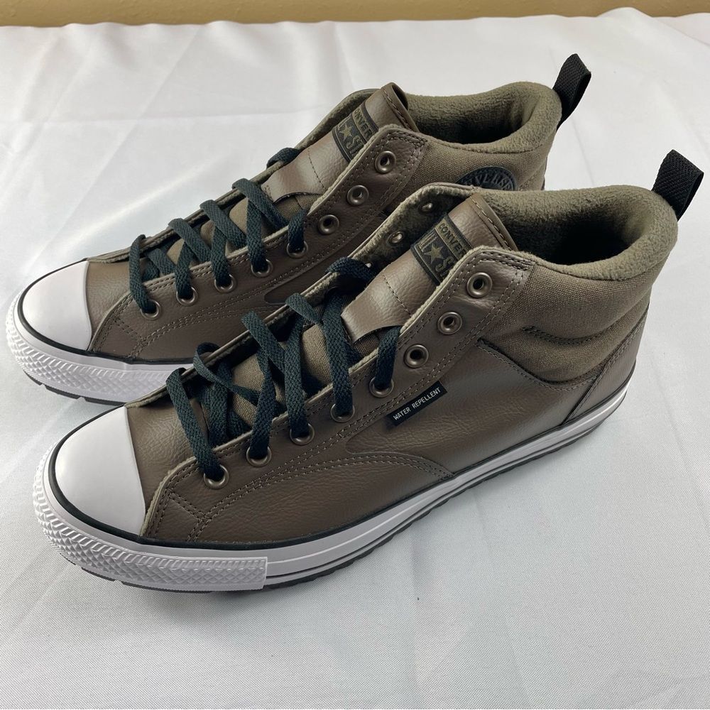 Converse Chuck Taylor Malden Street Mid Boot Men’s Sz 13 (Engine Smoke & Black)
